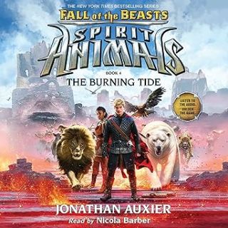 Spirit Animals 4 Books Children :The Burning Tide