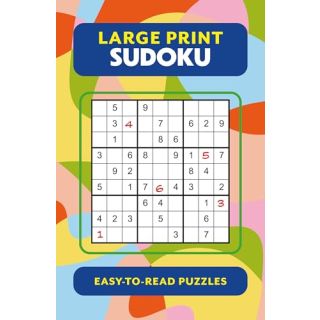 Large Print Sudoku