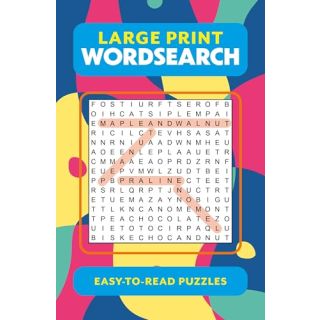 Large Print Wordsearch