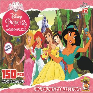 Justice League action wooden puzzle _ 150 pcs