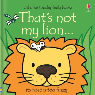 Usborne touchy feely books: that’s not my lion