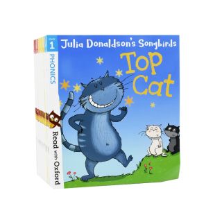 Julia Donaldson's Songbirds Read with Oxford Phonics 36 Books Collection Box (Stage 1 - 4)