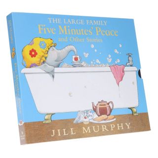 Five Minutes Peace & Other Stories (Large Family Collection) 5 Books Box Set By Jill Murphy - Ages 3+