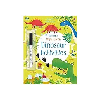 Usborne Wipe Clean Activities :dinosaur activities