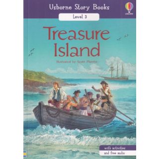 Usborne story Book Level 3 : Treasure Island