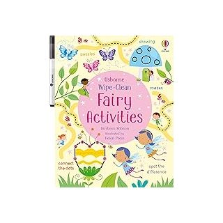 Usborne Wipe Clean Activities : fairy activities