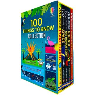 Usborne 100 Things to Know Collection 5 Books by Alex Frith, Jerome Martin & Alice James - Age 5-7