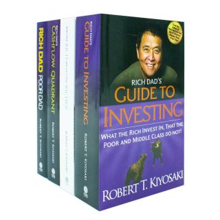 Rich Dad Poor Dad : 4 Books Collection box