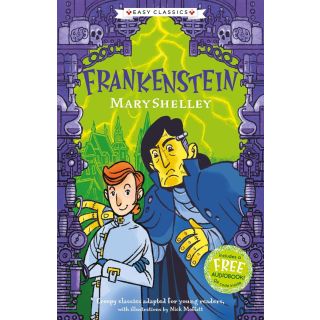 Sweet Cherry Publishing Creepy Classics Creepy Classics: Frankenstein (Easy Classics)