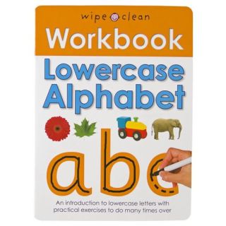 Wipe Clean Workbook Lowercase Alphabet