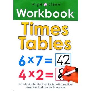 Wipe Clean Workbook Times Tables
