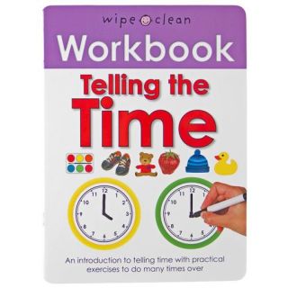 Wipe Clean Workbook: Tell The Time
