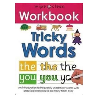 Wipe Clean Workbook Tricky Words