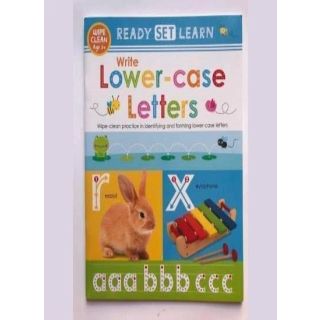 READY SET LEARN WORKBOOKS : WRITE LOWER-CASE LETTERS