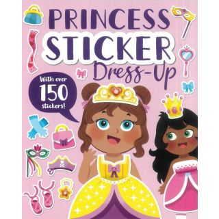 S & A Amazing Dress-up M Princess Sticker Dress-Up