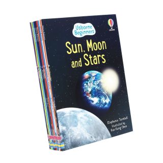 Usborne Beginners Science 10 Books Collection Set (Sun, Moon and Stars, Living in Space, Volcanoes, Solar System, Planet Earth, Earthquakes and Tsunamis & MORE!)