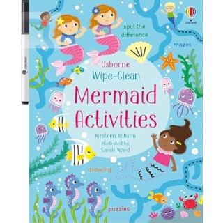 Usborne Wipe Clean Activities :mermaid activities