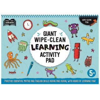 5+ Giant Wipe-Clean Learning Activity Pad