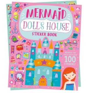 Mermaid Doll's House Sticker Book