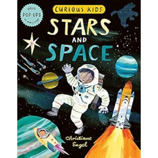 Curious Kids Pop Up Collection 4 Books Set By Christiane Engel :stars and space