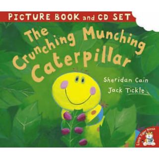 CRUNCH MUCH CATERPILL BOOK/CD