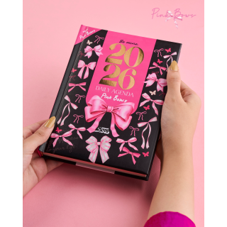 Daily Agenda 2026 – Pink Bows
