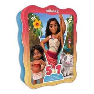 Disney Moana 2: 5-in-1 Activity Tin