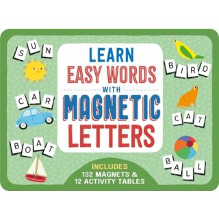 Learn Easy Words with Magnetic Letters