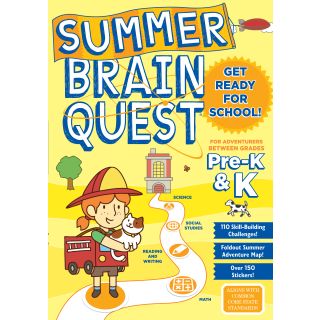 Summer Brain Quest: Between Grades Pre-K & K