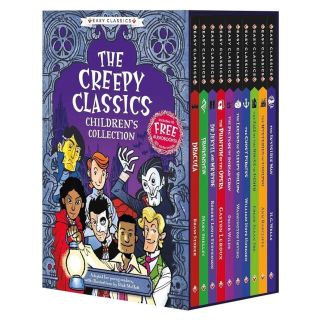 The Creepy Classics Children's Collection 10 Books Box Set (Dracula, Frankenstein, Dr Jekyll and Mr Hyde, Phantom of the Opera, Ghost Pirates, Legend of Sleepy Hollow, The Invisible Man ….& more)