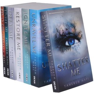 Shatter Me Series Books 1 - 7 Collection Set by Tahereh Mafi (Shatter, Restore, Ignite, Unravel, Defy Me, Unite Me & Find Me)