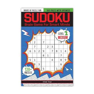 Sudoku - Brain Games For Smart Minds Level 2 Medium : Brain Booster